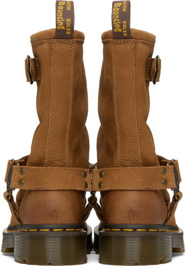 Tøj Dr. Martens Anistone Hi Leather Biker Boots Brun | 41644200, 1