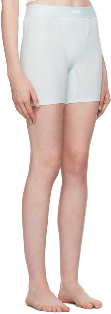 Shorts SKIMS Rib Boxer Boy Shorts Grå | BX-BOX-6248W, 4