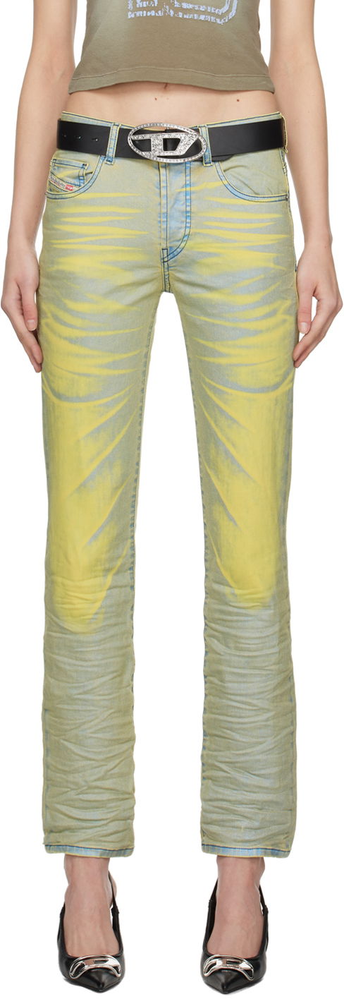 Jeans Diesel 1989 D-Mine Jeans Grøn | A13138 068KL