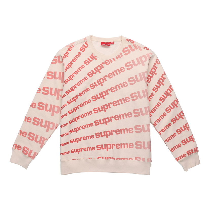 Sweater Supreme Supreme SS20 Radial Crewneck Sweatshirt Beige | SUP-SS20-100