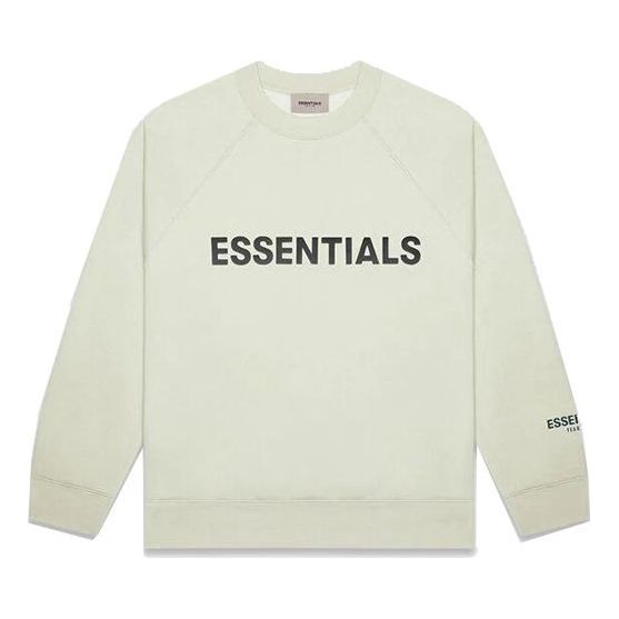 Sweatshirt Fear of God Essentials Crew Neck Sweatshirt Grøn | FOG-FW20-302