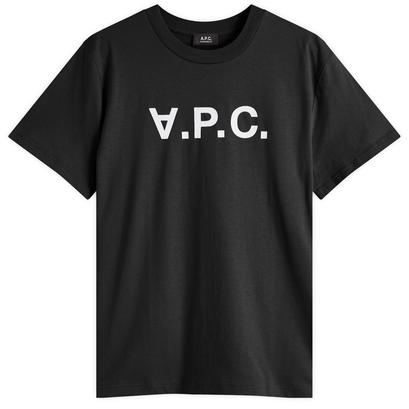 T-shirt A.P.C. Men's VPC Logo T-Shirt Sort | COHBM-M26384-TZD