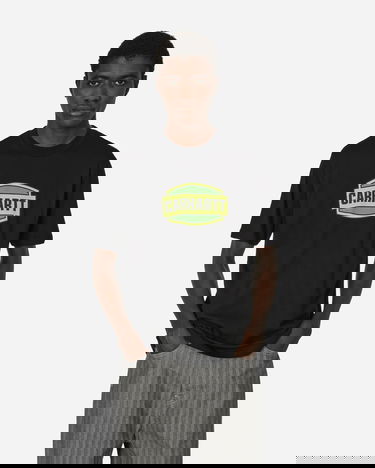 T-shirt Carhartt WIP Press Script T-Shirt Sort | I033637 89XX, 0