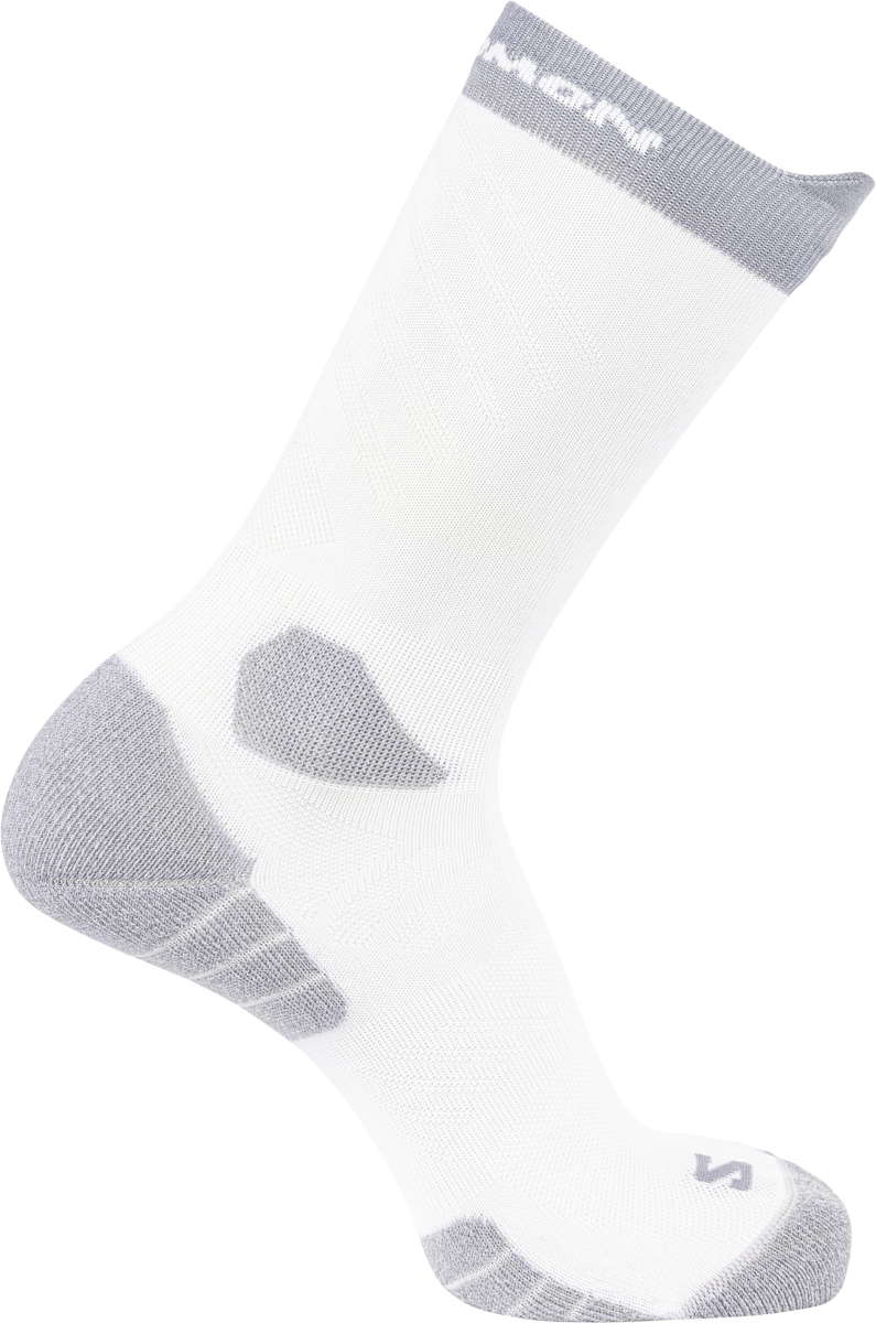 Sokker Salomon Salomon Aero Crew Socks Hvid | lc2626-800