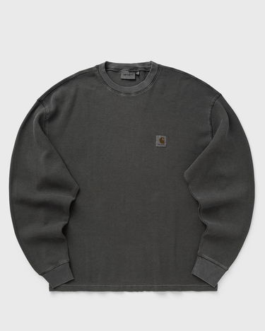 T-shirt Carhartt WIP Vista Waffle Long-Sleeve Tee Grå | I035304-89.GD, 0