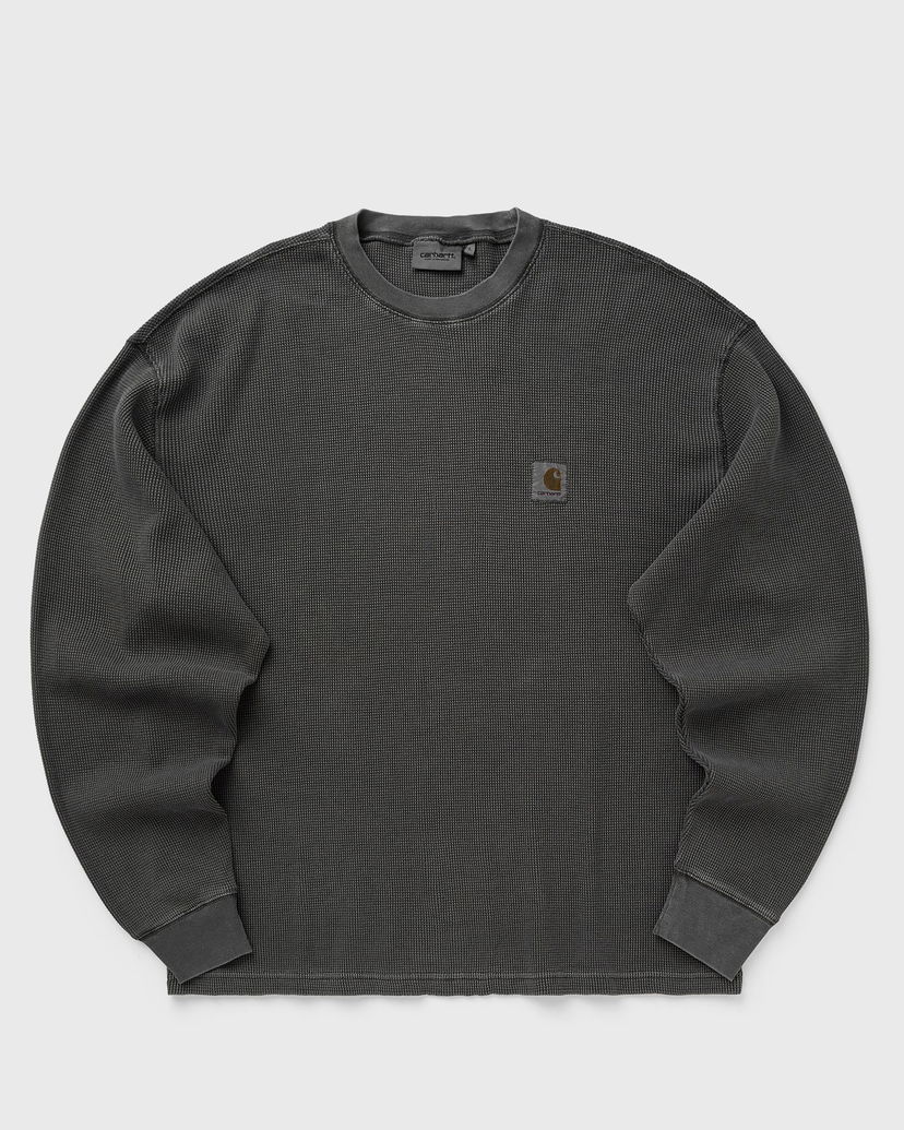 T-shirt Carhartt WIP Vista Waffle Long-Sleeve Tee Grå | I035304-89.GD
