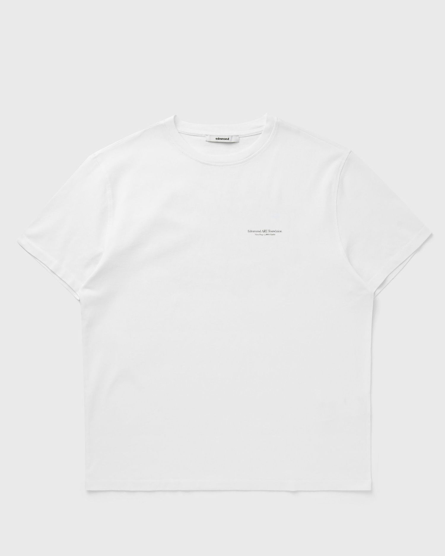 T-shirt Edmmond Studios SAVILE ROW T-Shirt ART Foundation Print Hvid | 325-30-21000, 0