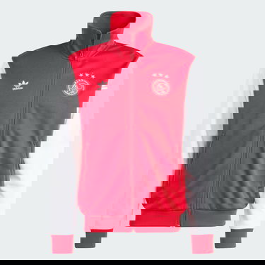 Jakke adidas Performance Ajax Amsterdam Essentials Trefoil Jacket Rød | IL6044, 3