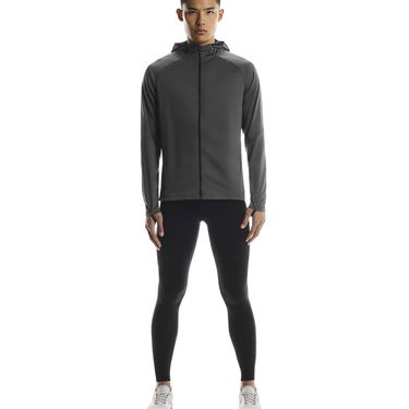 Sweatshirt On Running Climate Zip Hoodie Grå | 1ME10252608, 0