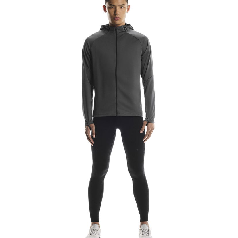 Sweatshirt On Running Climate Zip Hoodie Grå | 1ME10252608