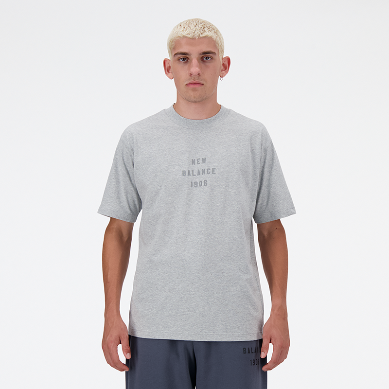 T-shirt New Balance t-s Grå | MT41519AG