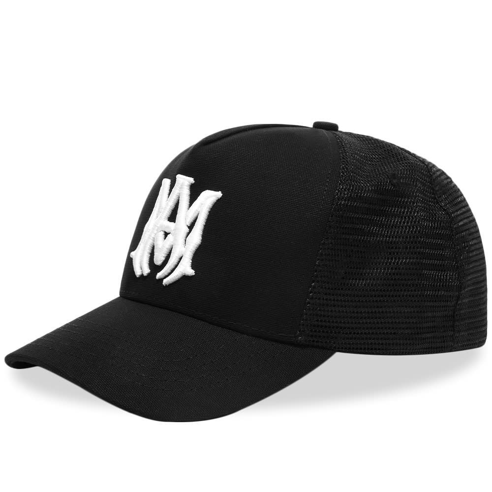 Kasket AMIRI MA Logo Trucker Cap Sort | XMAH009-004, 0