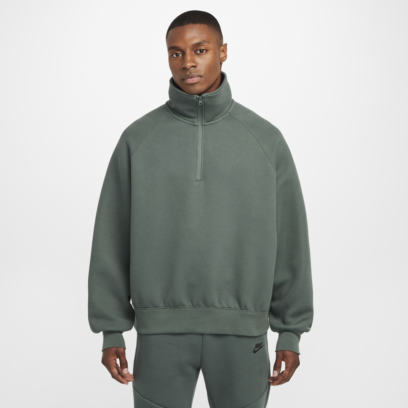 Sweatshirt Nike Tech Fleece Half Zip Sweatshirt Grøn | FZ7568-338