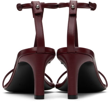 Sneakers og sko Jil Sander Jil Sander High Heeled Sandals Bourgogne | J16WL0030_P8389, 1
