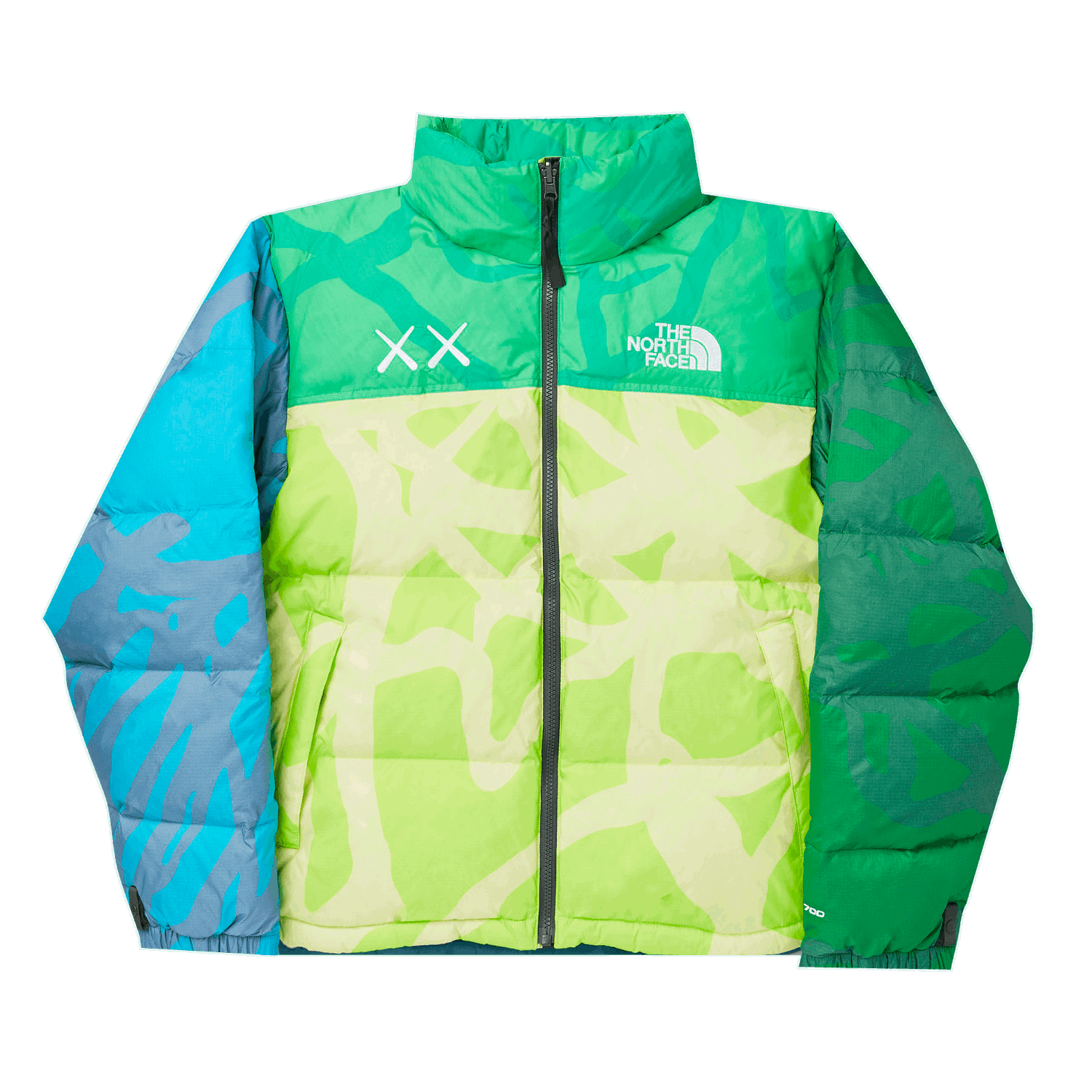 Puffer jakke The North Face KAWS Retro 1996 Nuptse Jacket Flerfarvet | NF0A7WLU75B, 0