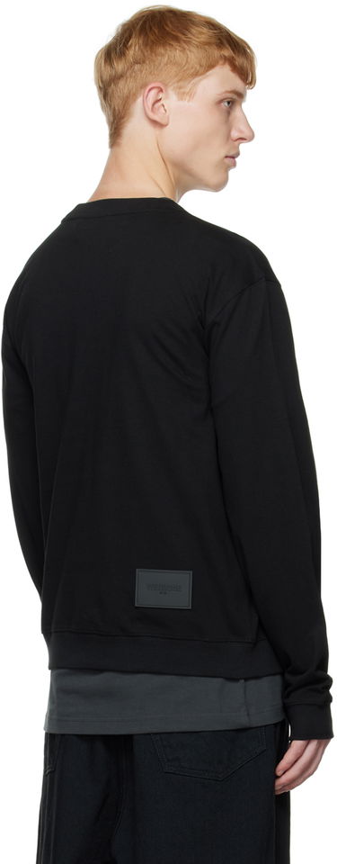 Sweatshirt We11done Thunder Graphic Sweatshirt Sort | WD-TS3-22-808-U-BK, 2