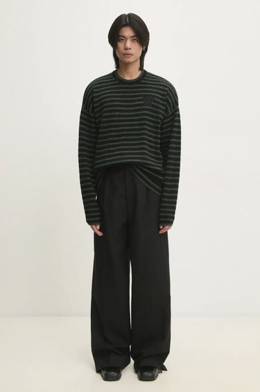 Sweater WOOD WOOD Wood Wood Tya Striped Oversized Jumper Sort | 10315502.4159, 4