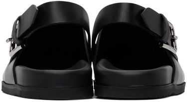 Sneakers og sko Dolce & Gabbana Black Logo Mules Sort | A80402AQ765, 1
