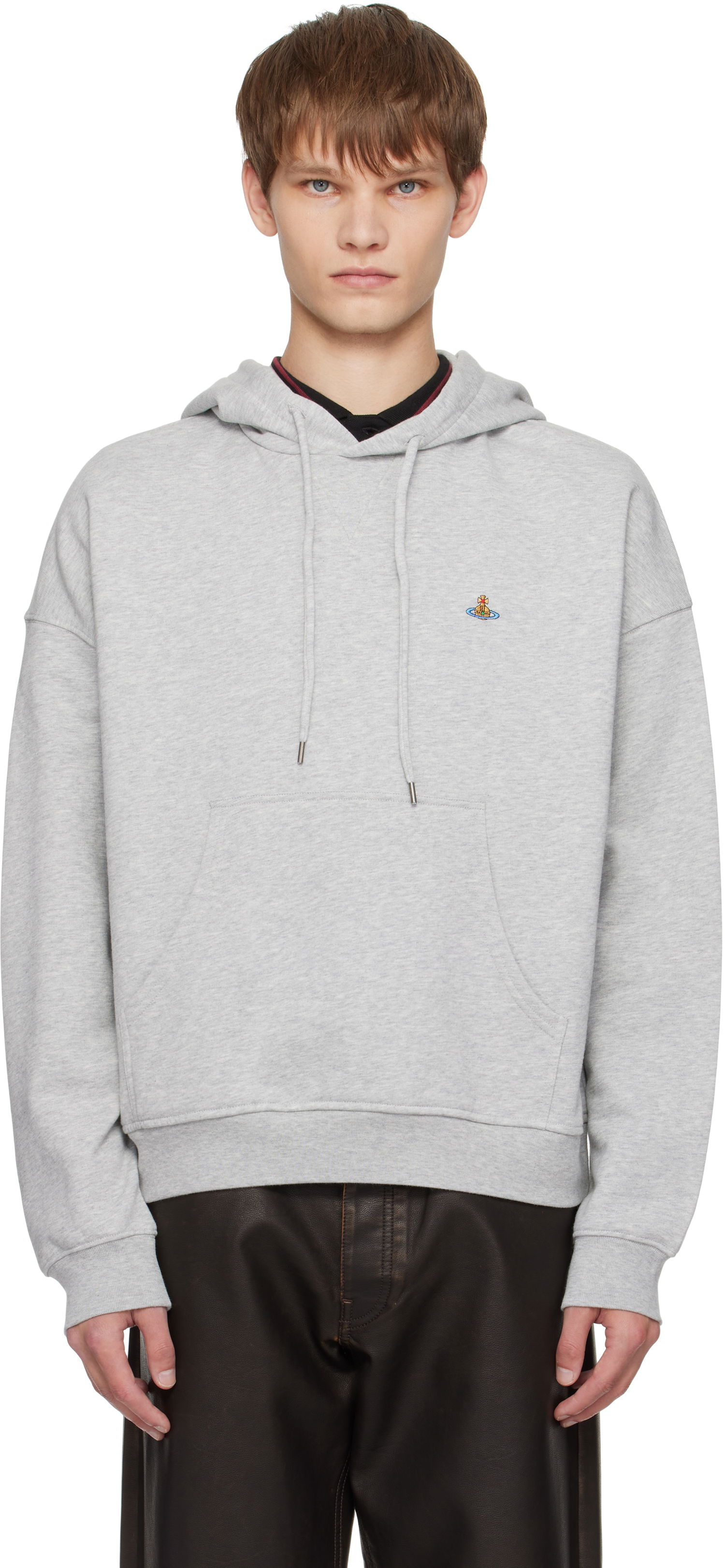 Sweatshirt Vivienne Westwood Vivienne Westwood Ashton Hoodie Grå | 2I01000M-J006O-, 0
