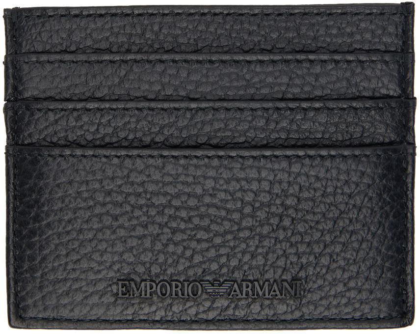 Tegnebog Emporio Armani Bonded Card Holder Sort | Y4R173 Y068E, 0
