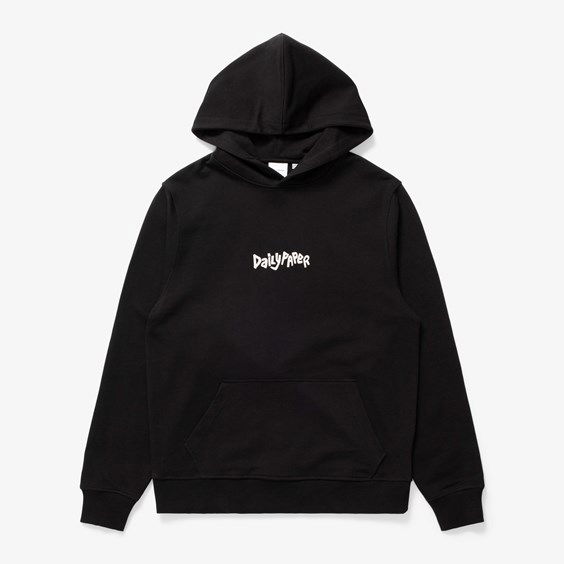 Sweatshirt DAILY PAPER Rehem Hoodie Sort | 2313021, 0