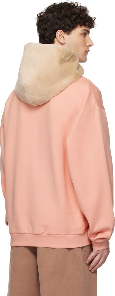 Sweatshirt Marni Marni Brushed Organic Cotton Hoodie Lyserød | FUMU0067SQ UTC269, 2