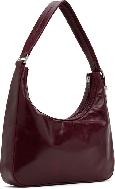 Håndtaske BY FAR BY FAR Rhea Creased Leather Shoulder Bag Bourgogne | MWBSB027CL034RD028PL, 2