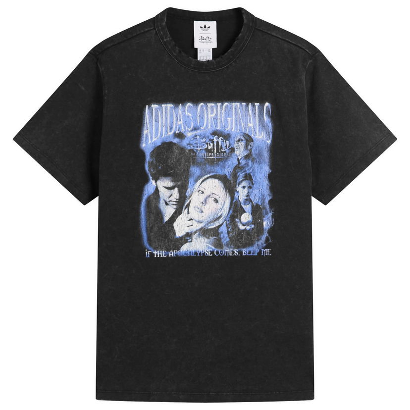 T-shirt adidas Originals Buffy the Vampire Slayer Graphic Tee Sort | JX1278