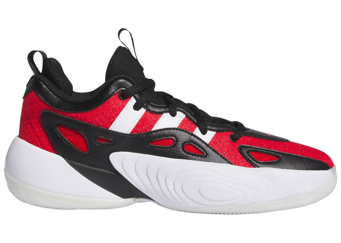 Sneakers og sko adidas Performance Trae Young Unlimited 2 Vivid Red Cloud White Core Black Sort | IE7765, 0