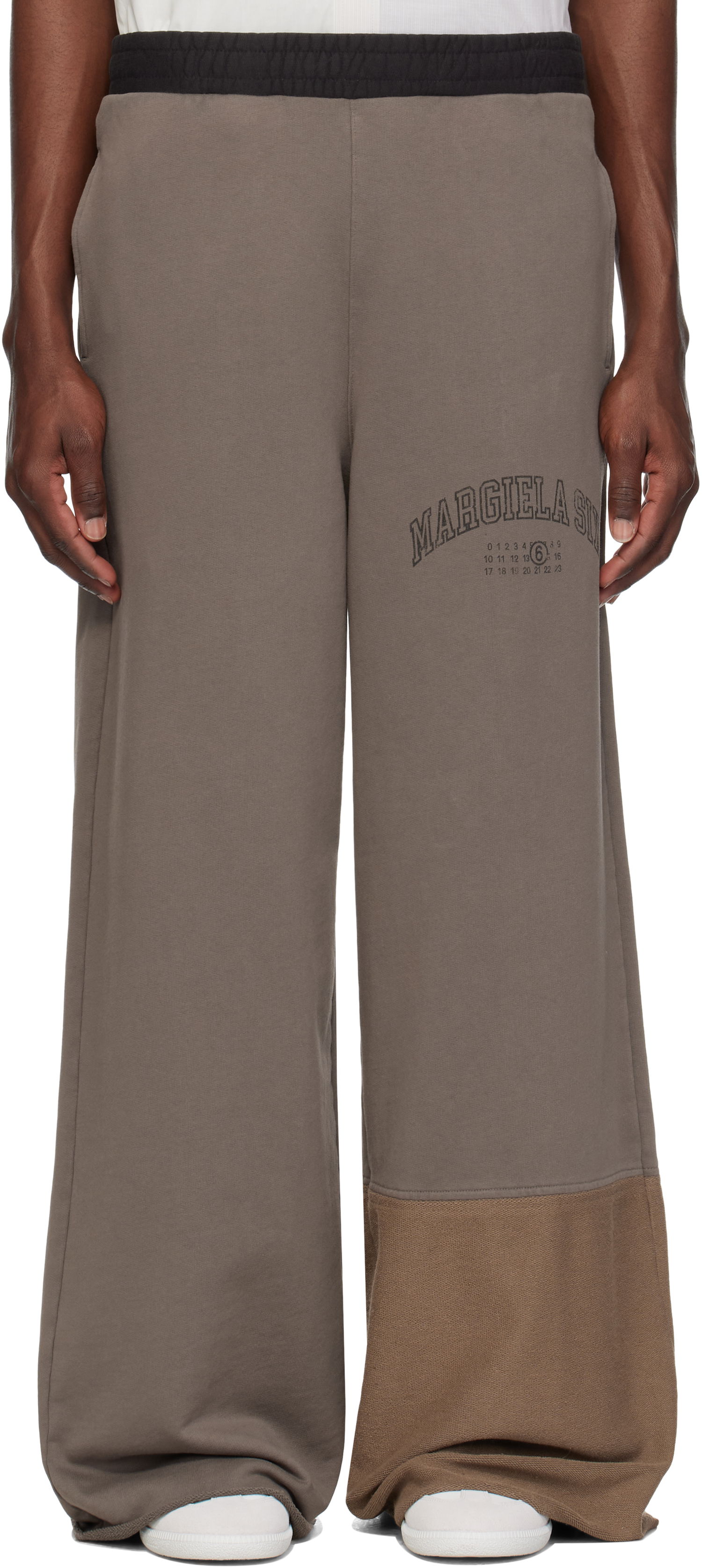 Joggingbukser Maison Margiela MM6 Maison Margiela Washed Sweatpants Grå | SH0KA0041 MTJ016, 0