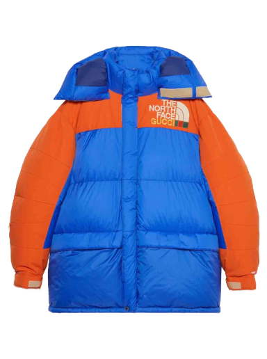 Puffer jakke Gucci The North Face x Down Coat Blå | 663895 XAADJ 4394
