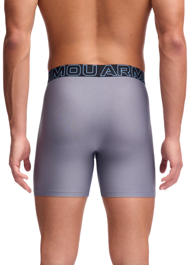 Boksere Under Armour Under Armour SOLID 6in 3-Pack Boxer Shorts Flerfarvet | 1383884-024, 1