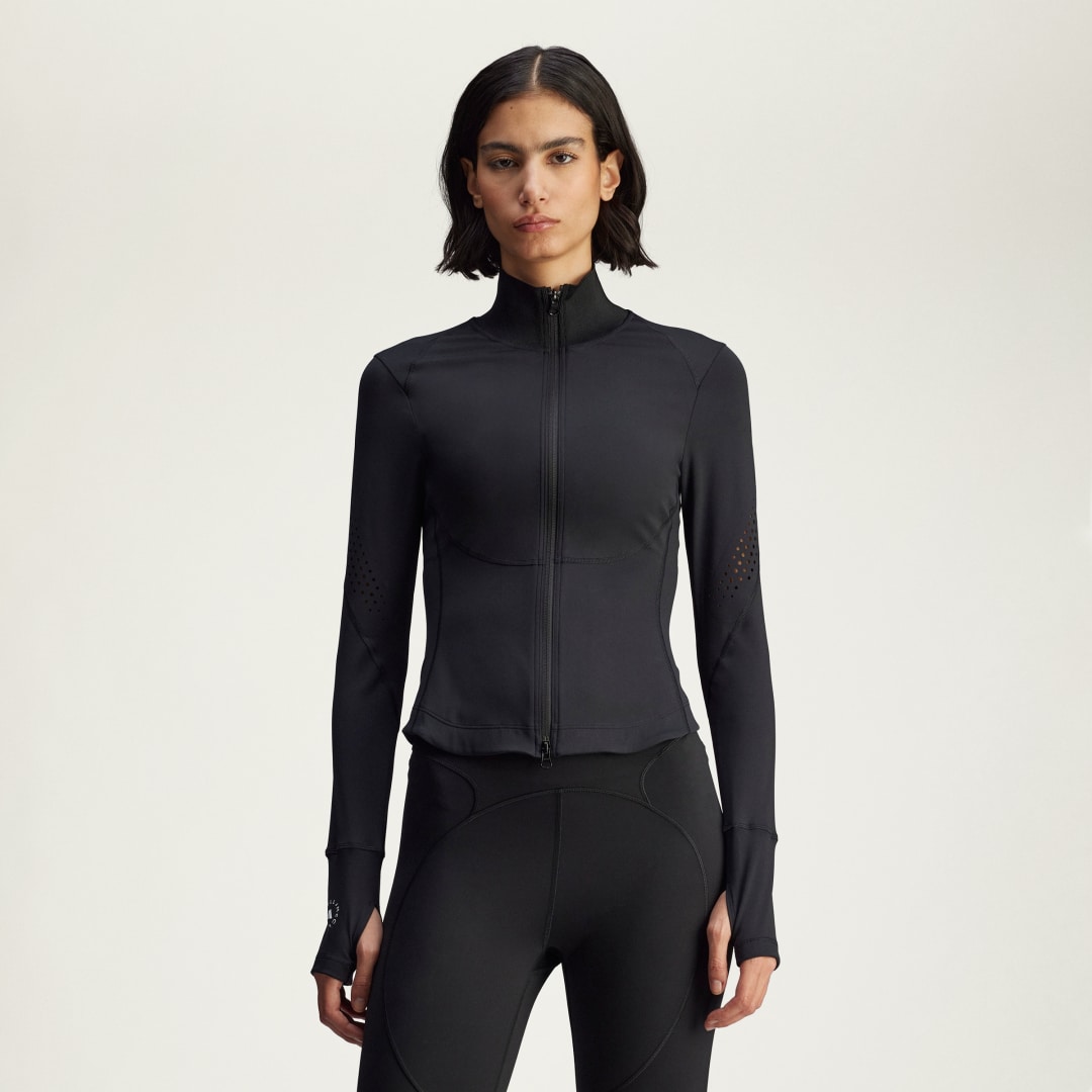 Jakke adidas Performance adidas by Stella McCartney Training Midlayer Sort | JW4551, 0