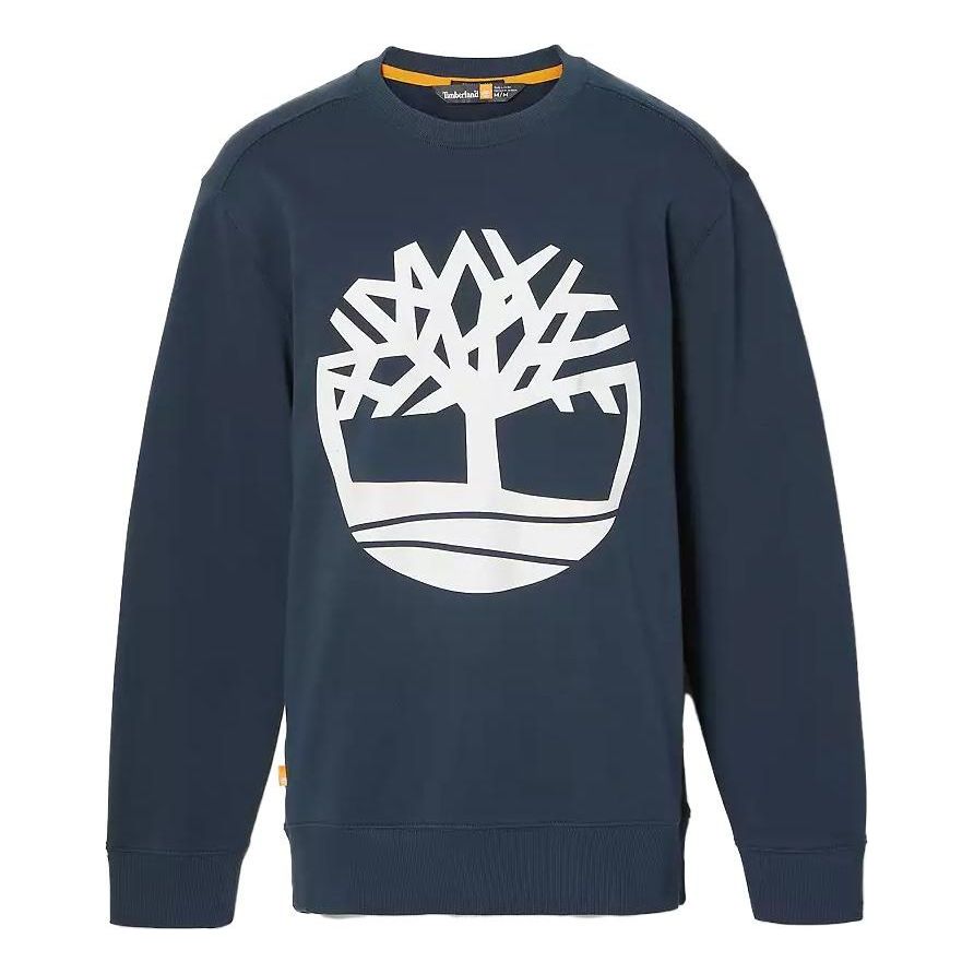 Sweater Timberland Tree Logo Graphic Sweatshirt Blå | A2BJ8-U10, 0
