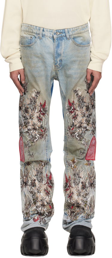 Jeans Who Decides War Who Decides War Chaos Jeans Blå | 1120670030SS25, 0