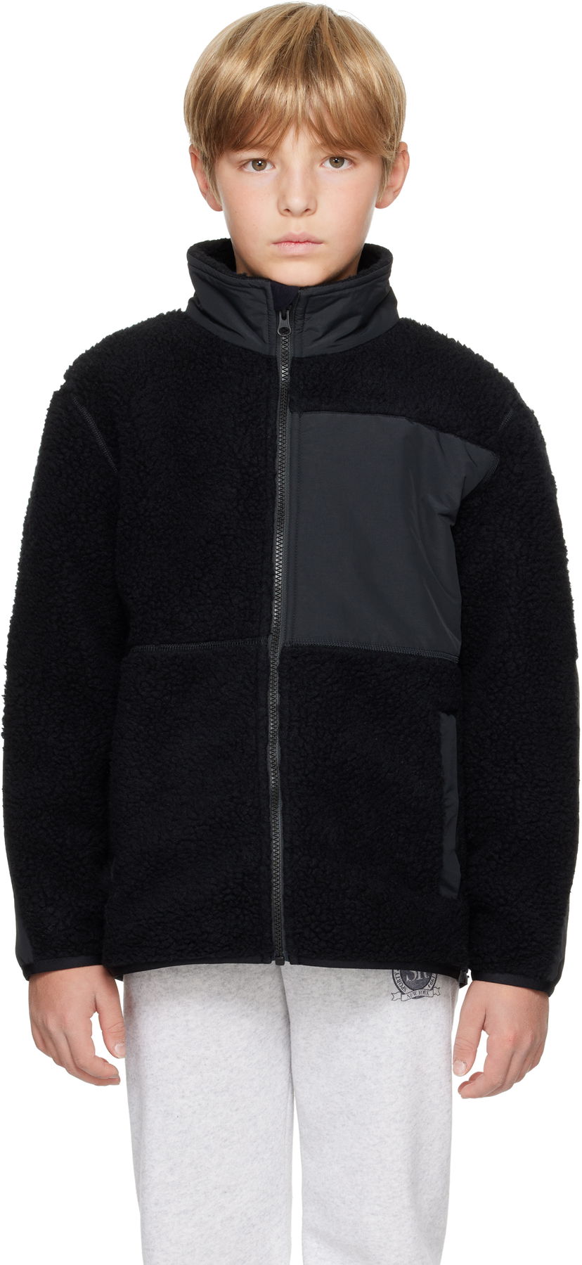 Jakke Canada Goose Kids' Simcoe Zip-Up Fleece Sweater Sort | 7083Y