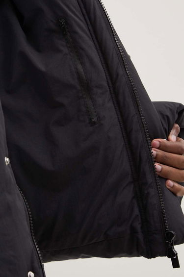 Puffer jakke HELIOT EMIL Black Puffer Jacket Sort | PREAW24.M.02.131.BLK01, 6