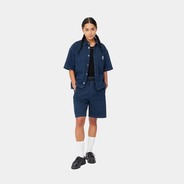 Skjorte Carhartt WIP Lovilia Shirt Mørkeblå | I031935_01_06, 4