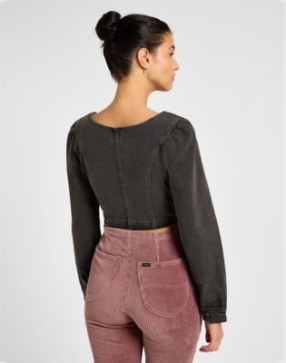 Vest Lee Denim Corset Sort | 112355105, 0