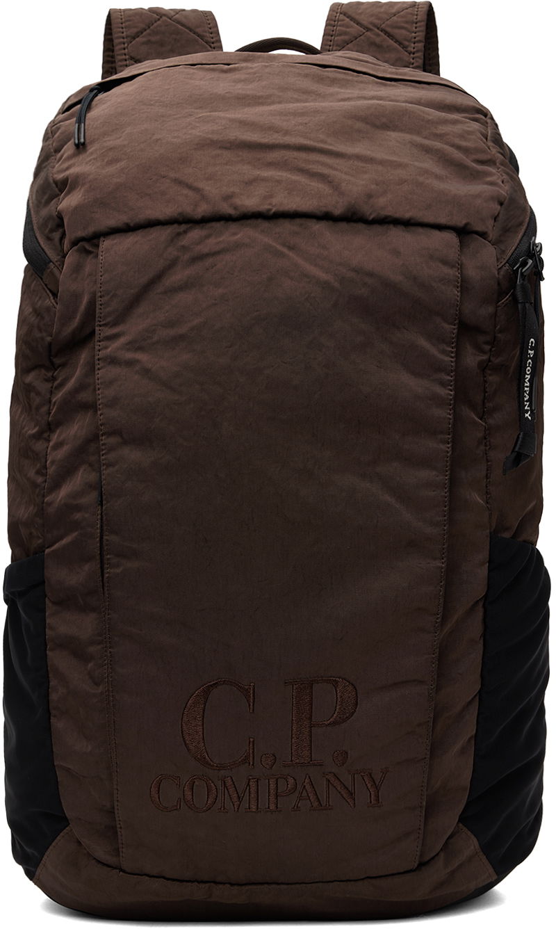 Rygsæk C.P. Company Nylon B Backpack Brun | 14CMAC013A-005269G, 0
