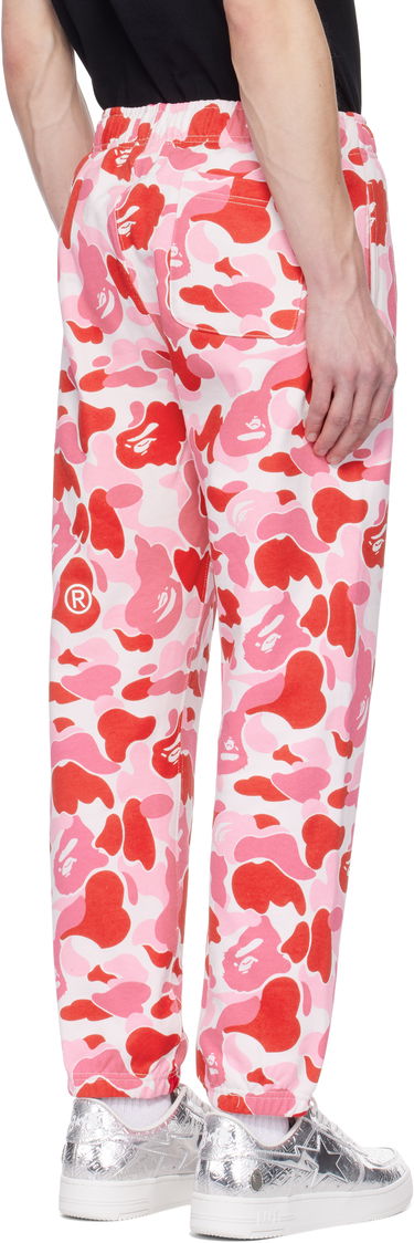 Joggingbukser BAPE ABC Camo Sweatpants Lyserød | 001PTK801007M, 2