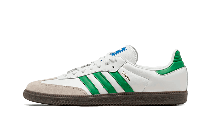 Sneakers og sko adidas Originals Samba OG White Green Hvid | IG1024, 0