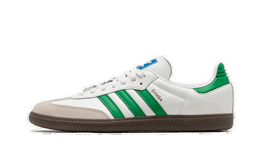 Sneakers og sko adidas Originals Samba OG White Green Hvid | IG1024, 0