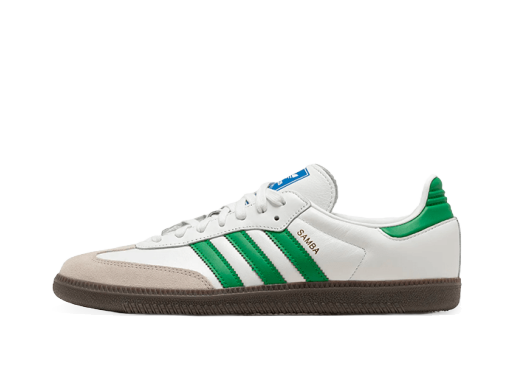Sneakers og sko adidas Originals Samba OG White Green Hvid | IG1024