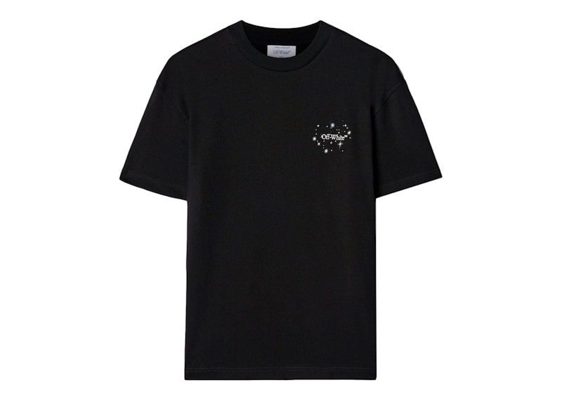 T-shirt Off-White Arrows-Motif Short-Sleeve T-Shirt Black Sort | OWAA089F23JER0061001