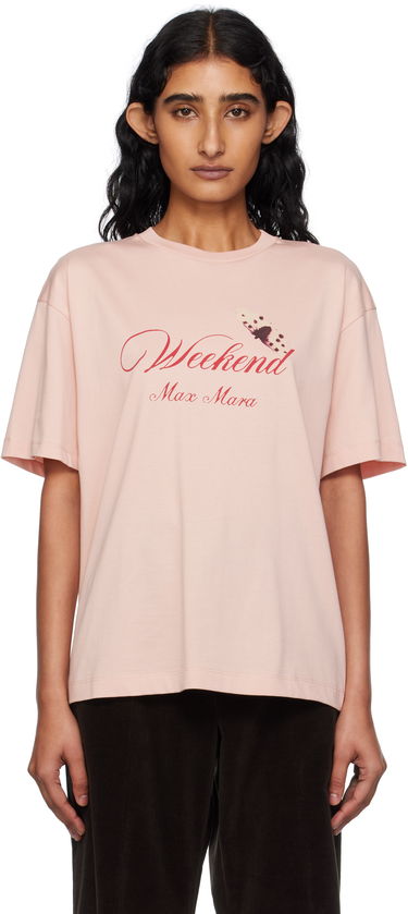 T-shirt Max Mara Weekend Max Mara Radura T-Shirt Lyserød | 2515971032600, 0