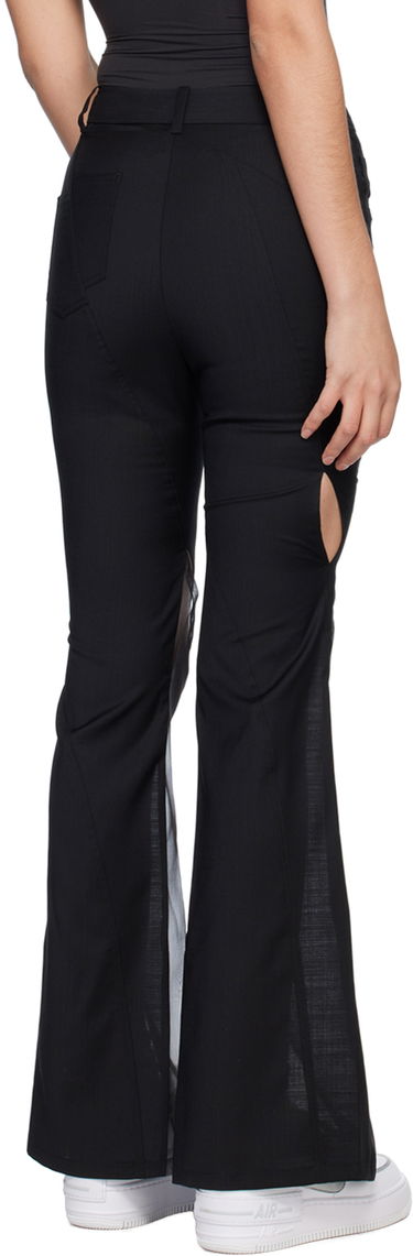 Bukser Feng Chen Wang Feng Chen Wang Cutout Trousers Sort | FWS15TR11, 2