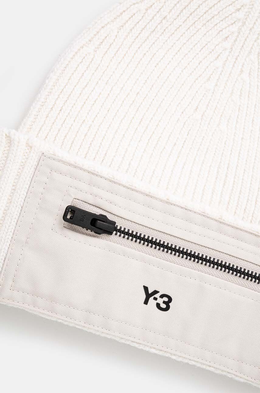 Beanie Y-3 Nylon Patch Beanie Beige | JI9282, 1