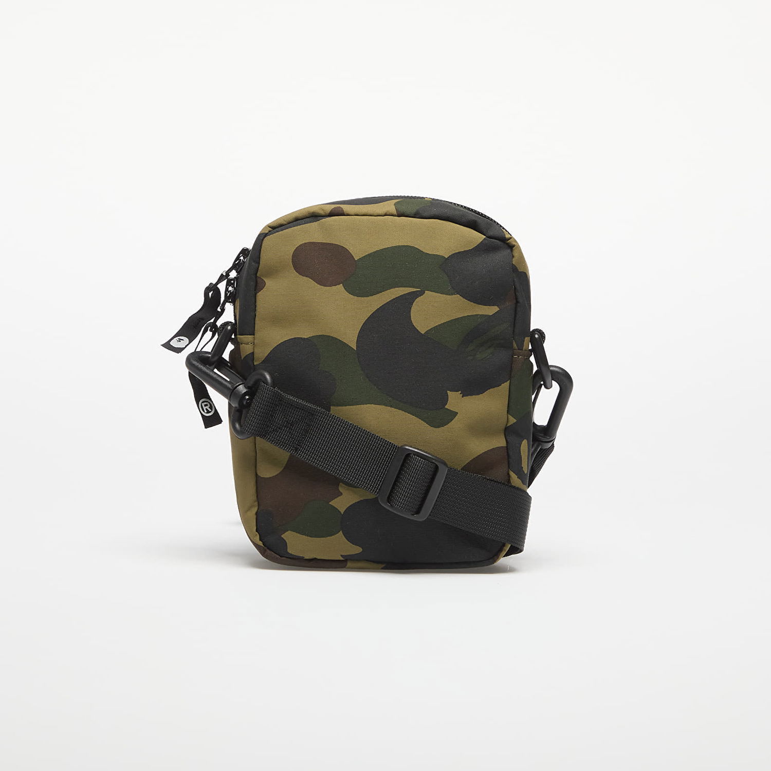 Skuldertaske BAPE A BATHING APE 1St Camo Shark Mini Shoulder Bag Grøn | 001SGL301021MGRN, 1