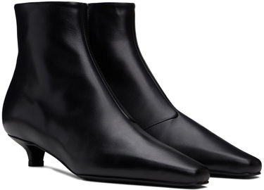 Tilbehør TOTEME TOTEME 'The Slim Ankle' Kitten Heel Boots Sort | 234-WLGSE123-LE0014, 3
